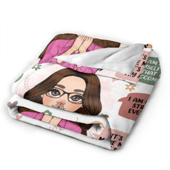 Daily Affirmations - Personalized Blanket