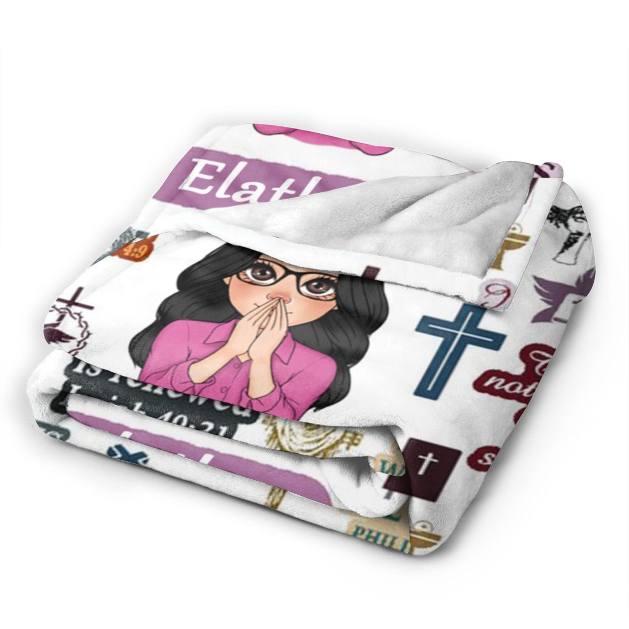 My Daily Bible Affirmations - Personalized Blanket